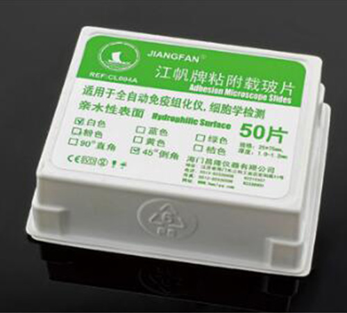 粘附載玻片